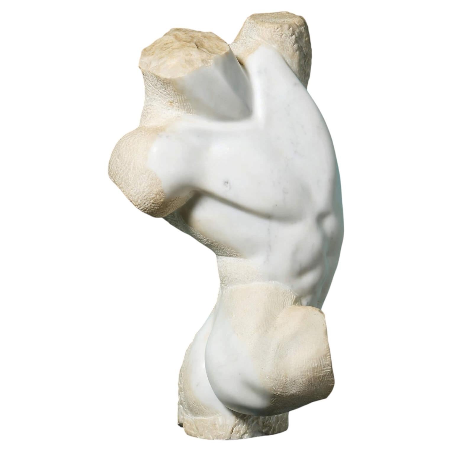 Thomas Peter Ogle (1938 – 2025) Marble Torso Sculpture