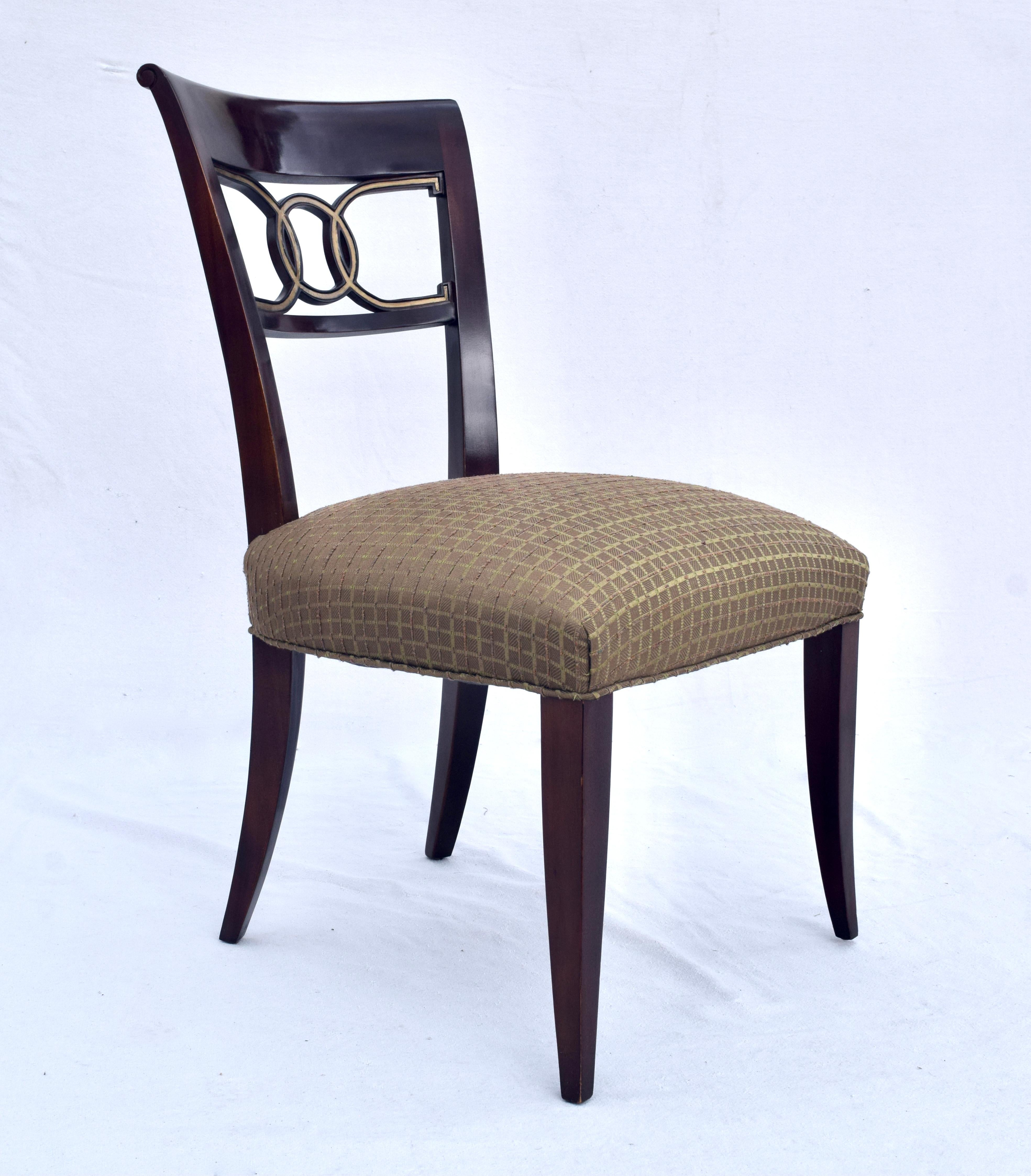 Thomas Pheasant for Baker Cleo Dining Chairs, Set of 12 4