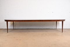 Thomas Pheasant for Baker Furniture French Regency Mahogany Dining Table