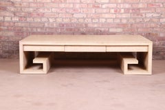 Thomas Pheasant for Baker Furniture Greek Key Coffee Table