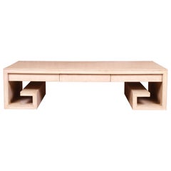Thomas Pheasant for Baker Furniture Greek Key Coffee Table