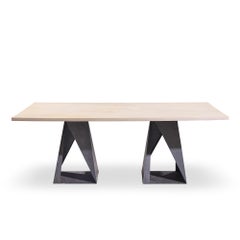 Thomas Pheasant for Baker Furniture Iron Base Dining Table