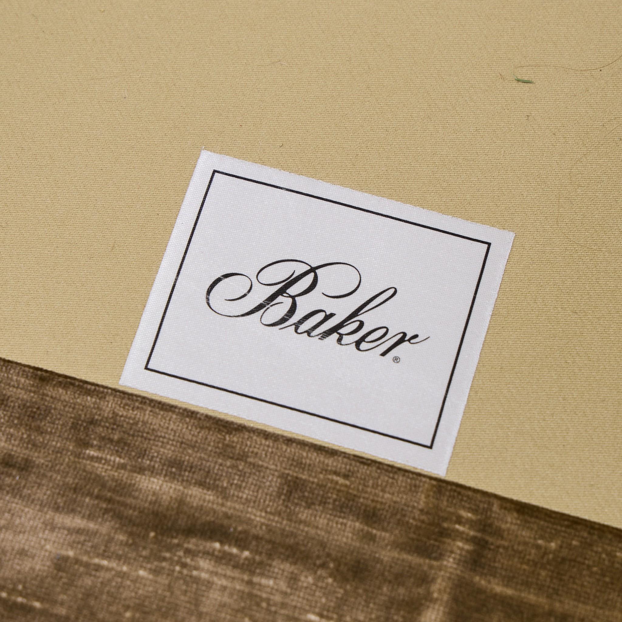 Thomas Pheasant for Baker Furniture Tufted Camel Back Sofa For Sale 3