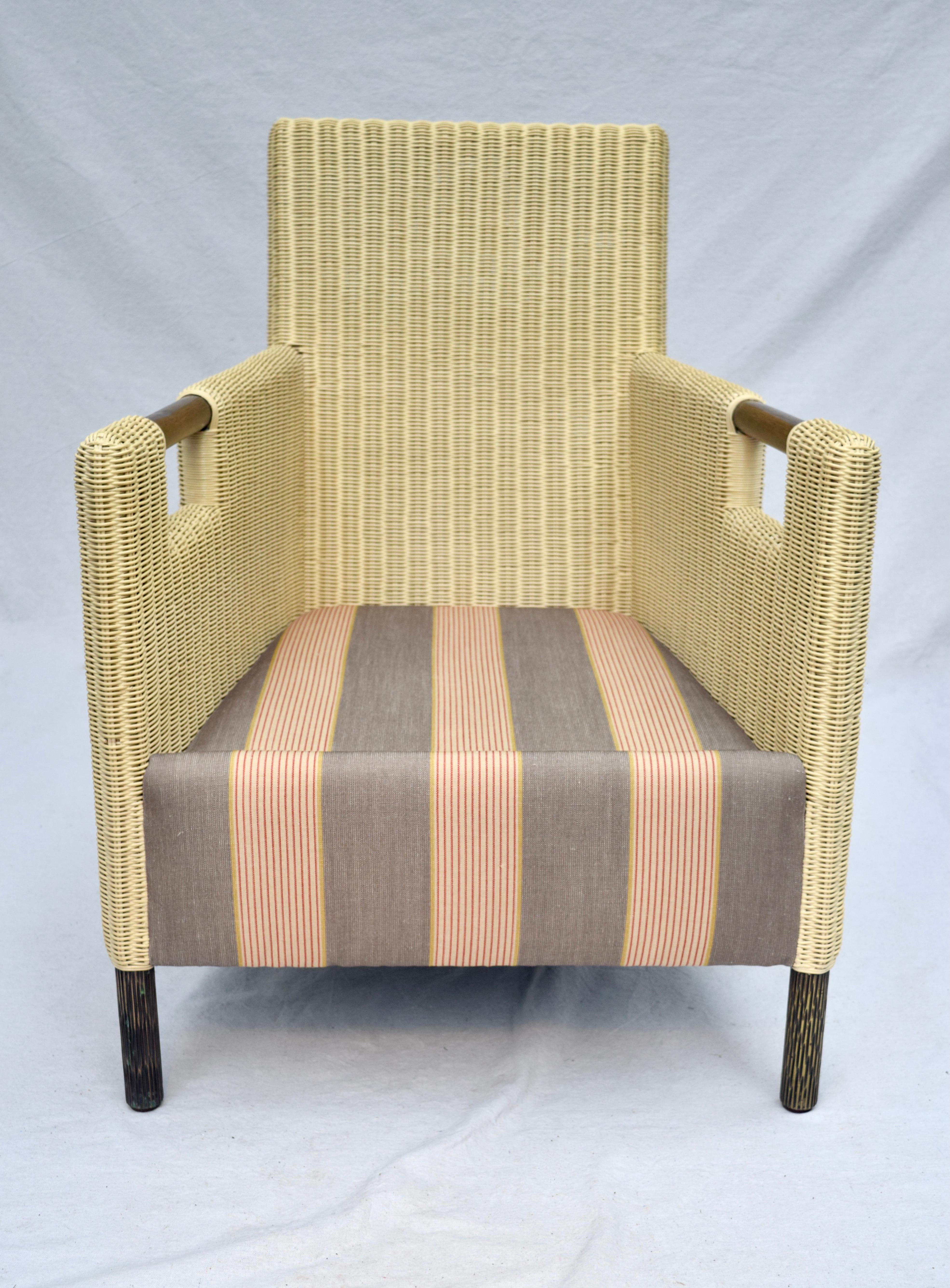 Thomas Pheasant for McGuire Organic Modern Club Chair & Ottoman For Sale 8