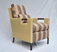Thomas Pheasant for McGuire Organic Modern Club Chair & Ottoman