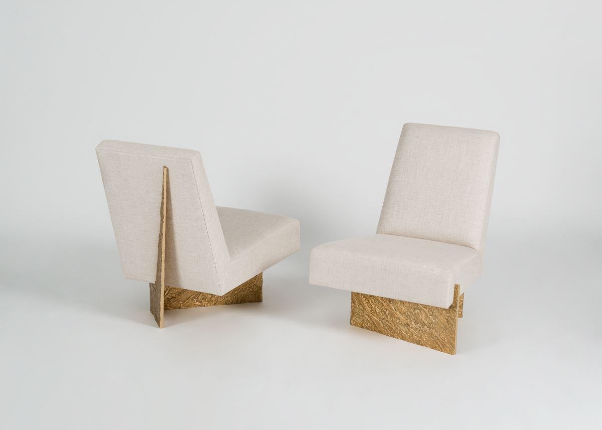Upholstery Thomas Pheasant, Origami, Lounge Chair, United, 2015 For Sale