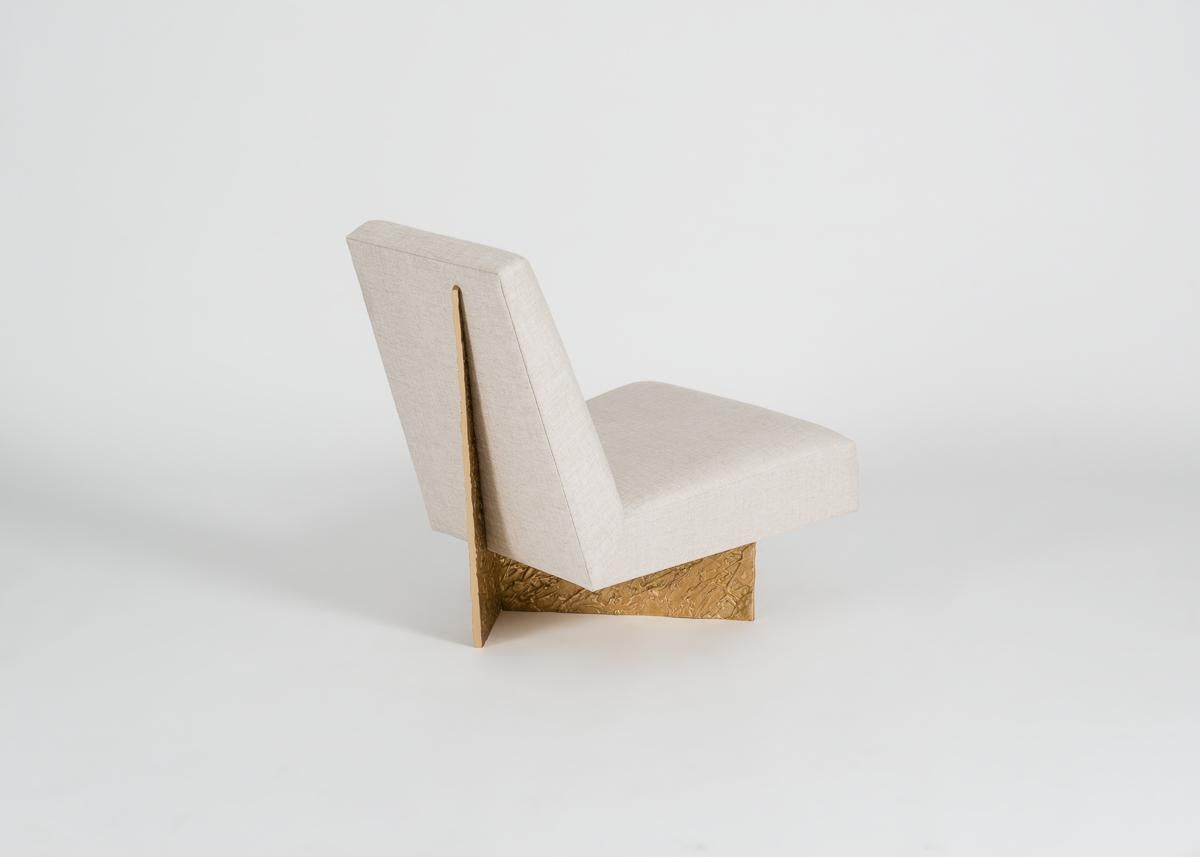 Cast Thomas Pheasant, Origami, Lounge Chair, United, 2015 For Sale
