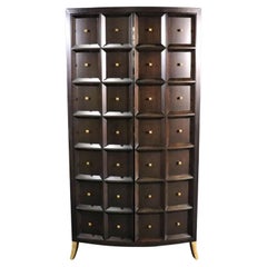 Thomas Pheasat Collection Mahagoni Garderobe/Bar (Paar vorhanden)