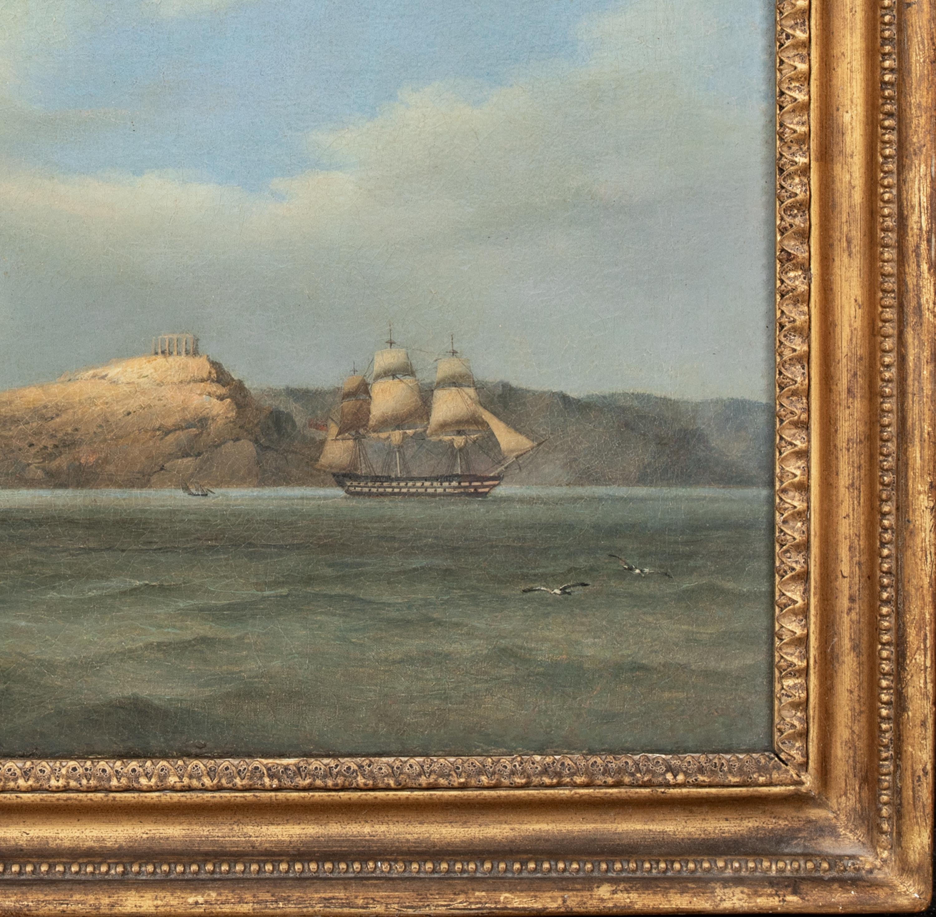 La marina reale britannica ancorata al largo della costa greca, XIX secolo  TOMMASO DE SIMONE 1