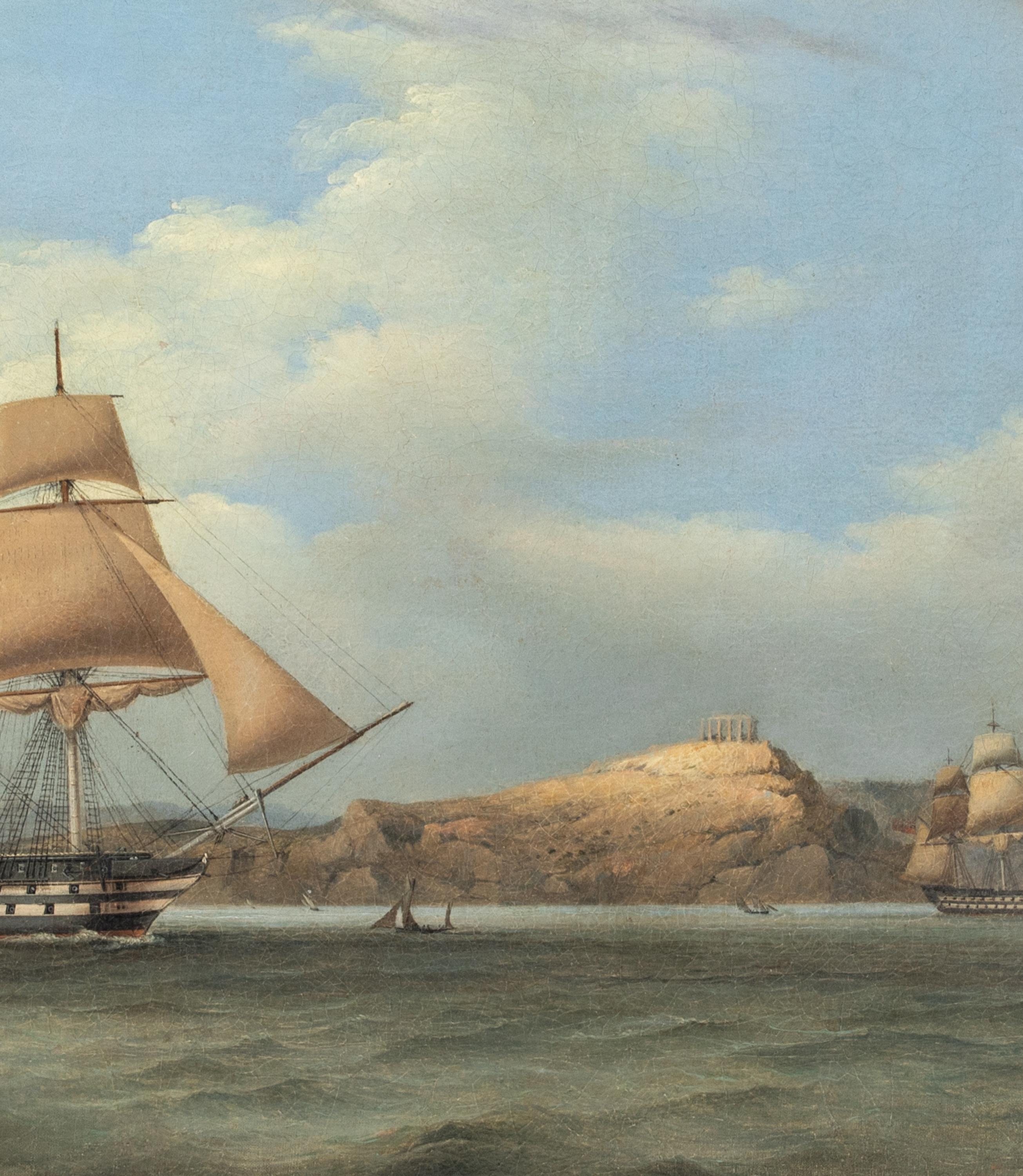 La marina reale britannica ancorata al largo della costa greca, XIX secolo  TOMMASO DE SIMONE 4
