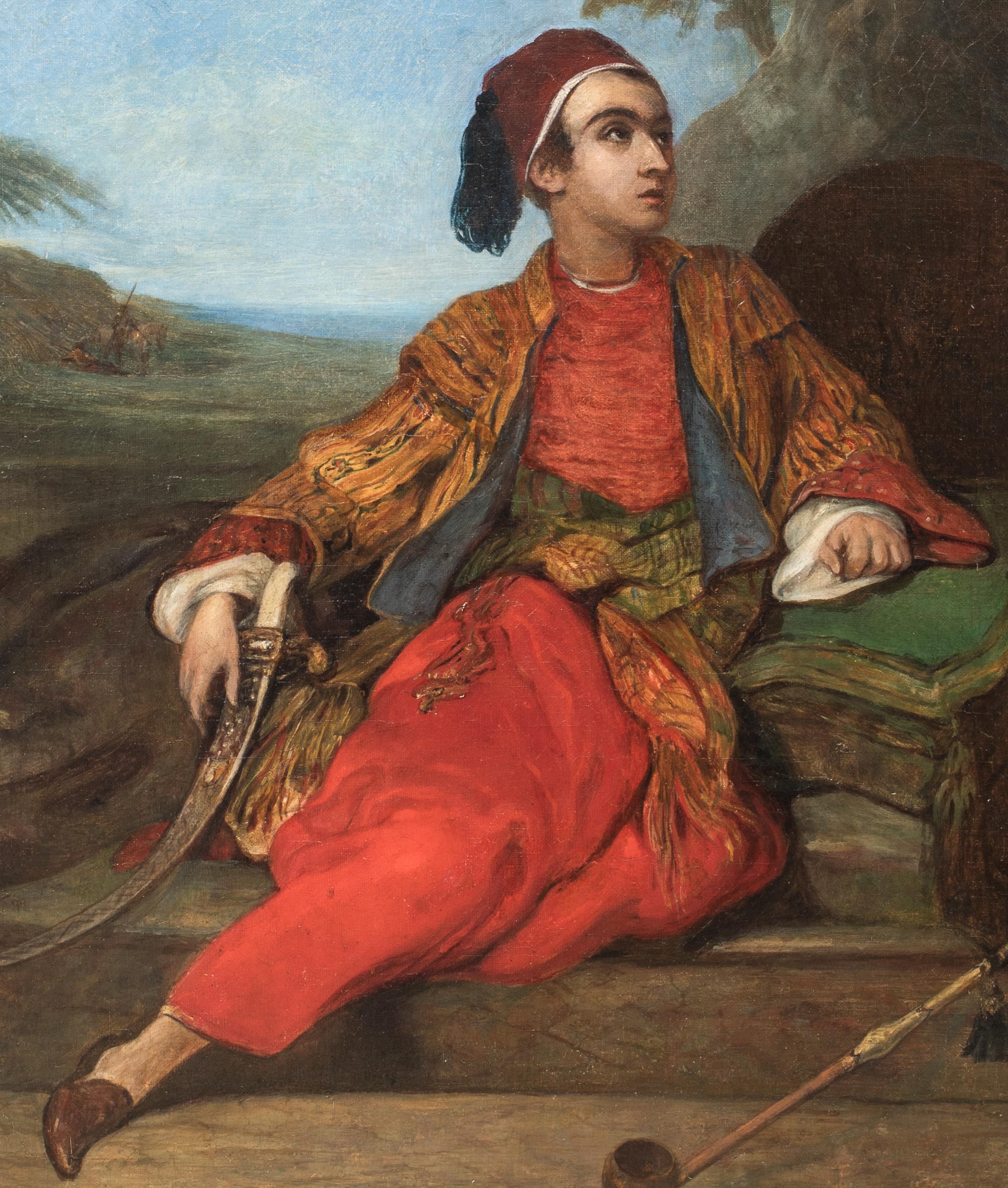Portrait Of Lord Byron In Oriental Dress, circa 1810  circle of Thomas PHILLIPS  For Sale 2