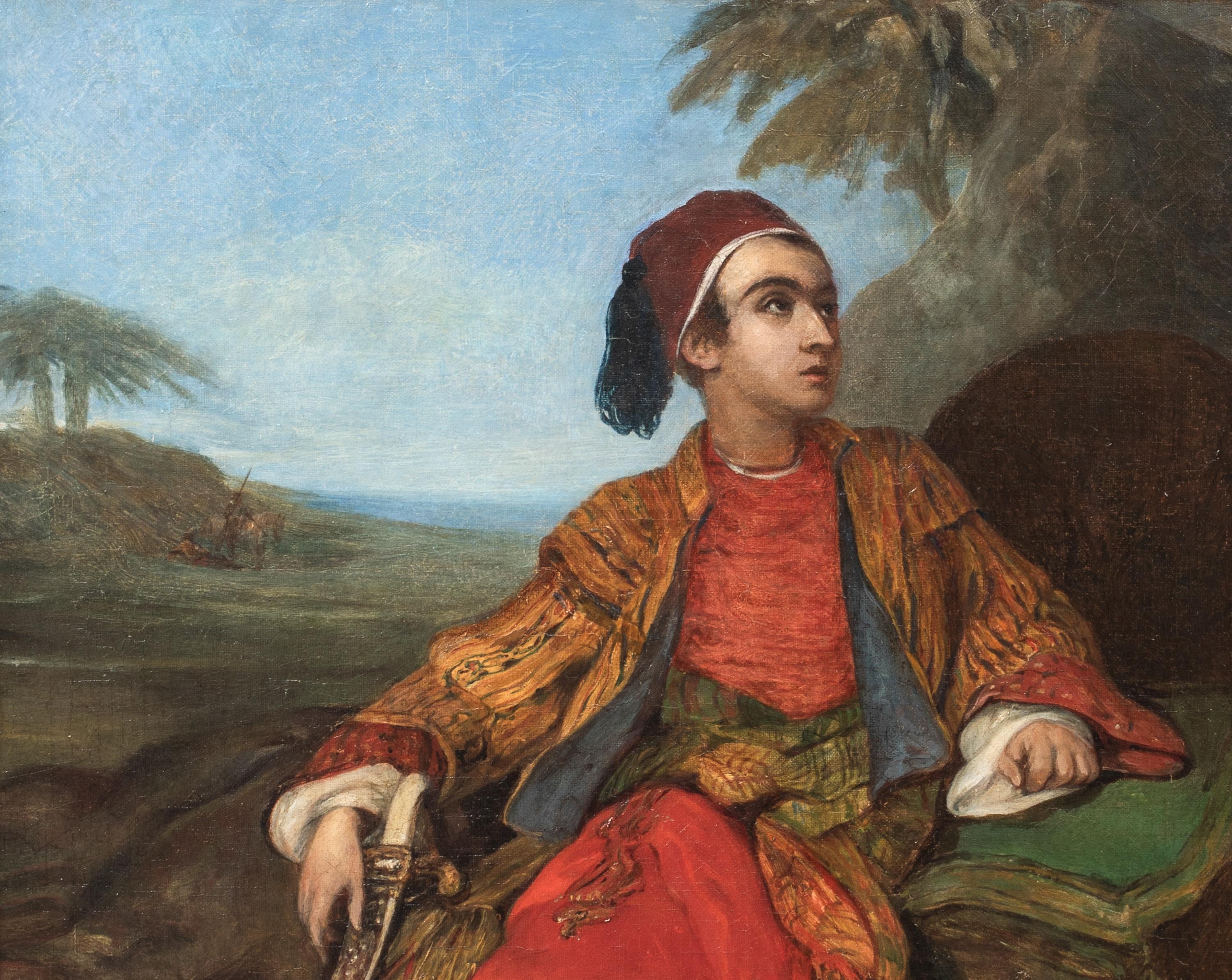 Portrait Of Lord Byron In Oriental Dress, circa 1810  circle of Thomas PHILLIPS  For Sale 4