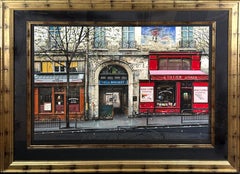Villa Bocquet Paris Street and Cafe Scene by Thomas Pradzynski
