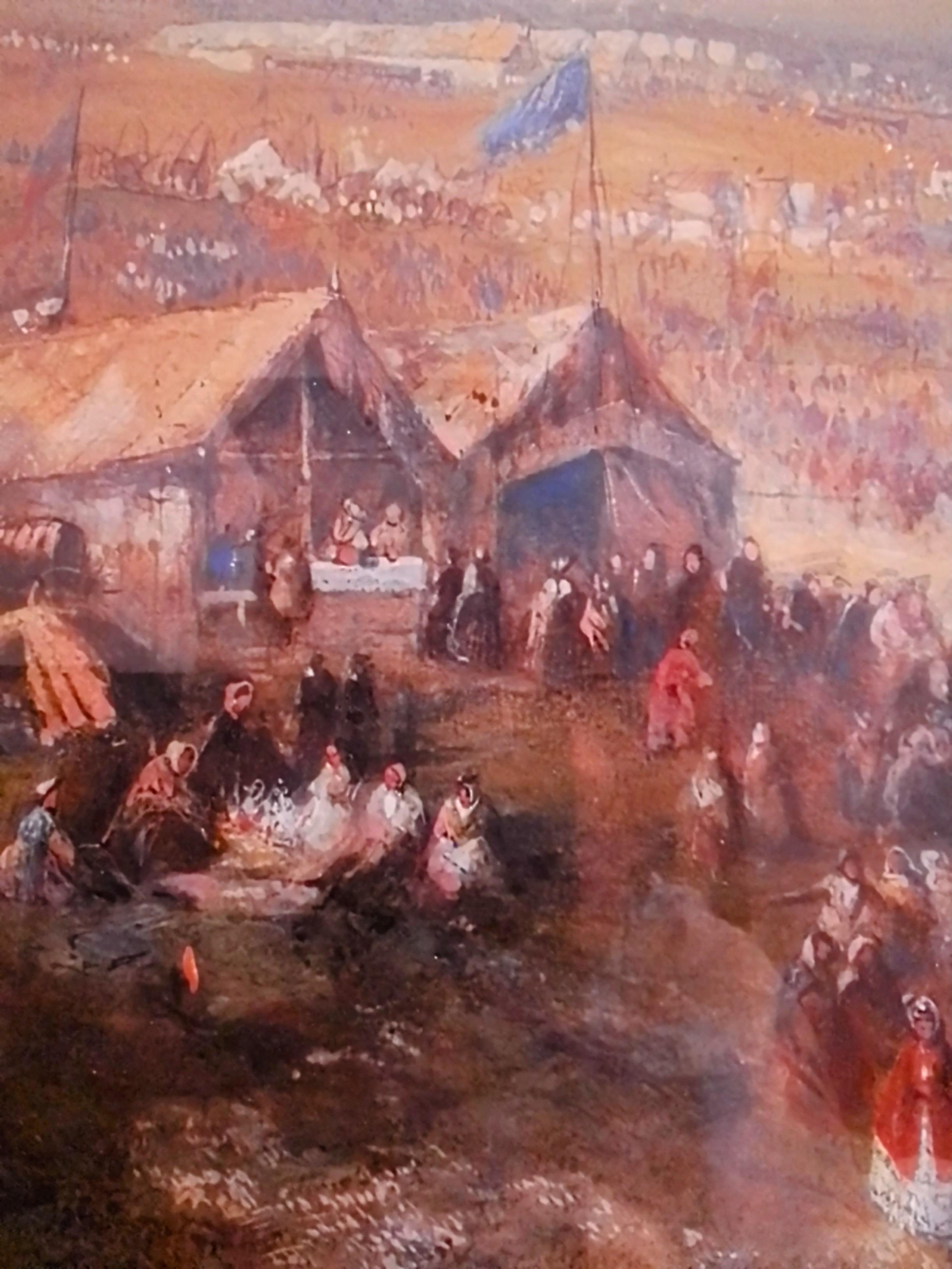 Arte vintage vittoriana di Dibdin, acquerello a tempera - 1863 in vendita 1