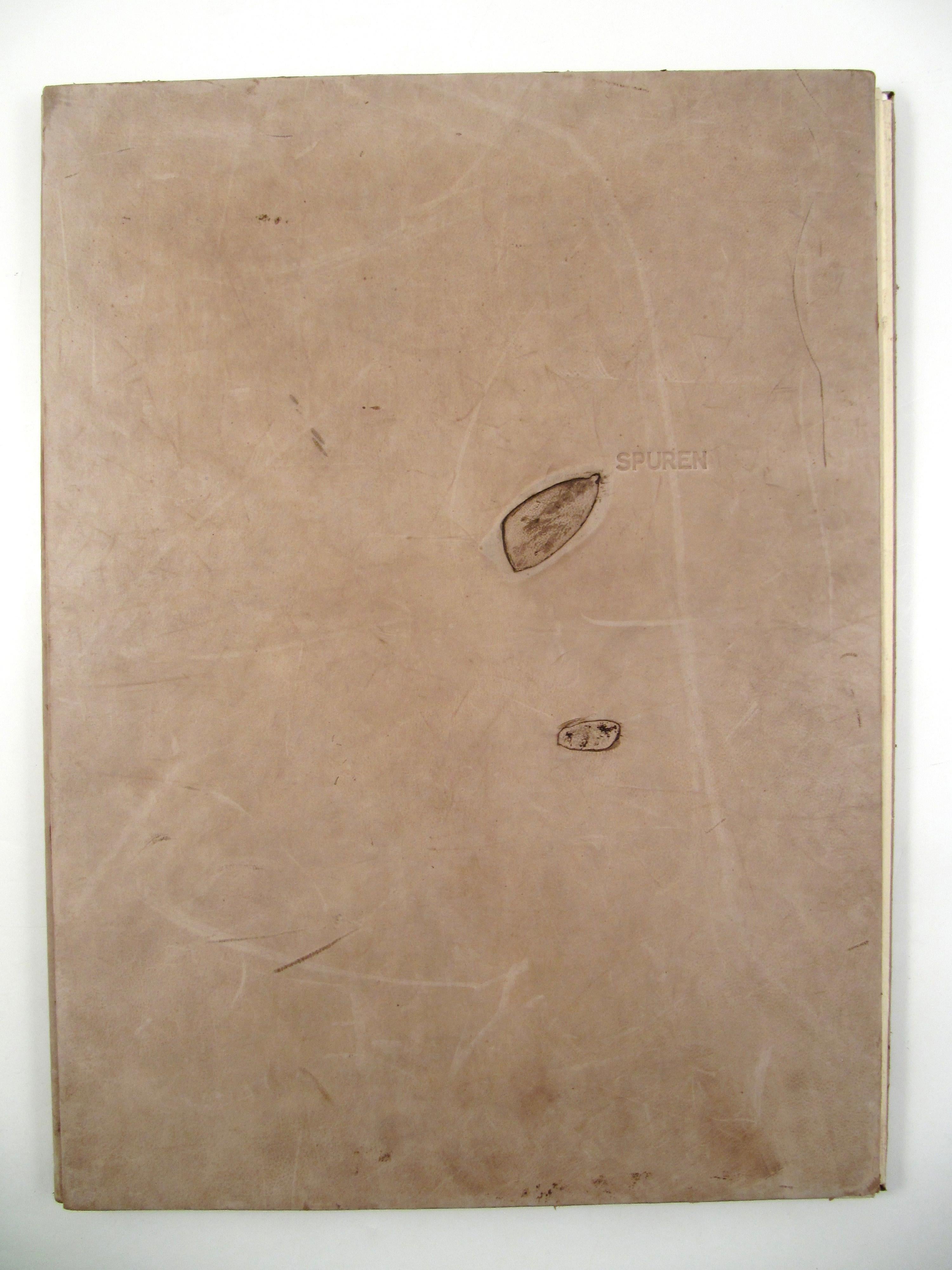 Thomas Ranft (1945) - Spuren, 1977 - Abstrakte Radierungen in Leder Folio im Angebot 5