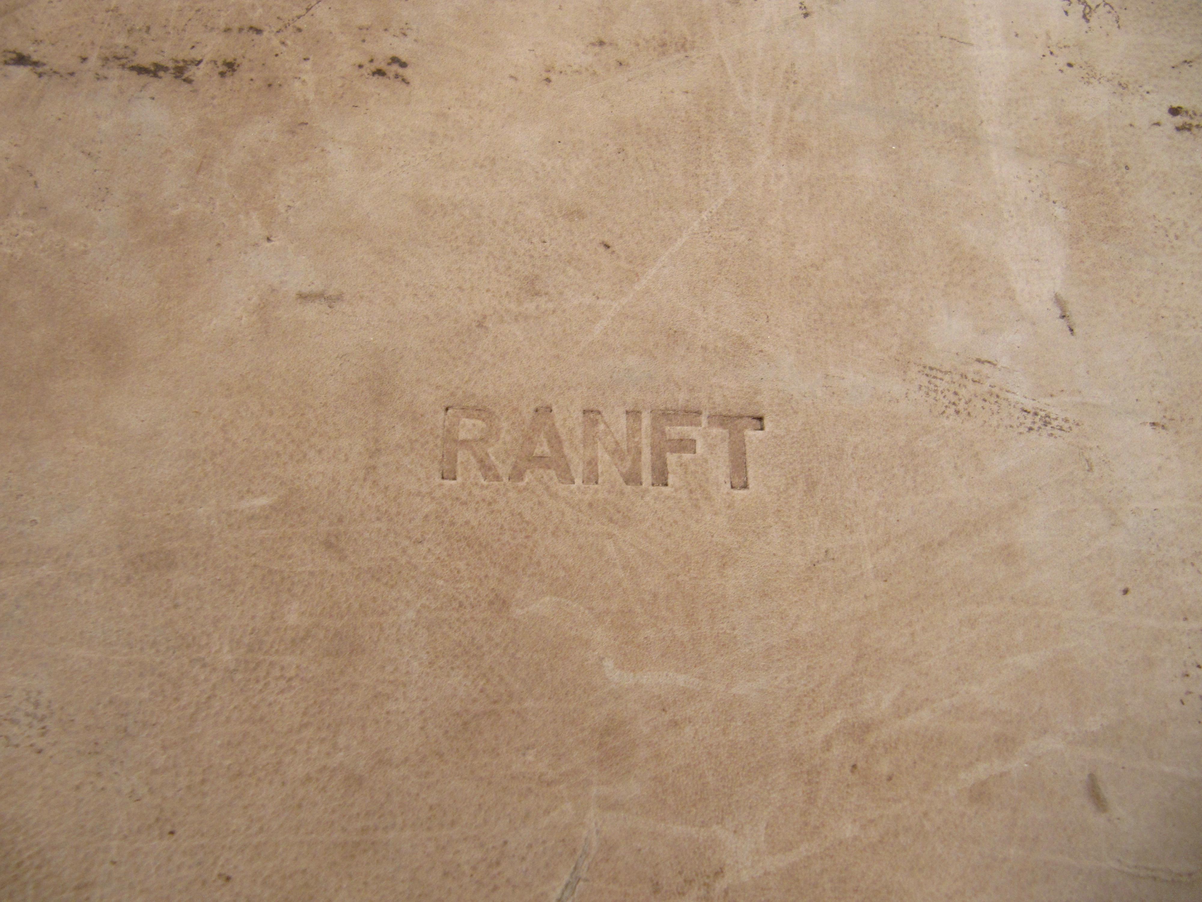 Thomas Ranft (1945) - Spuren, 1977 - Abstrakte Radierungen in Leder Folio im Angebot 8
