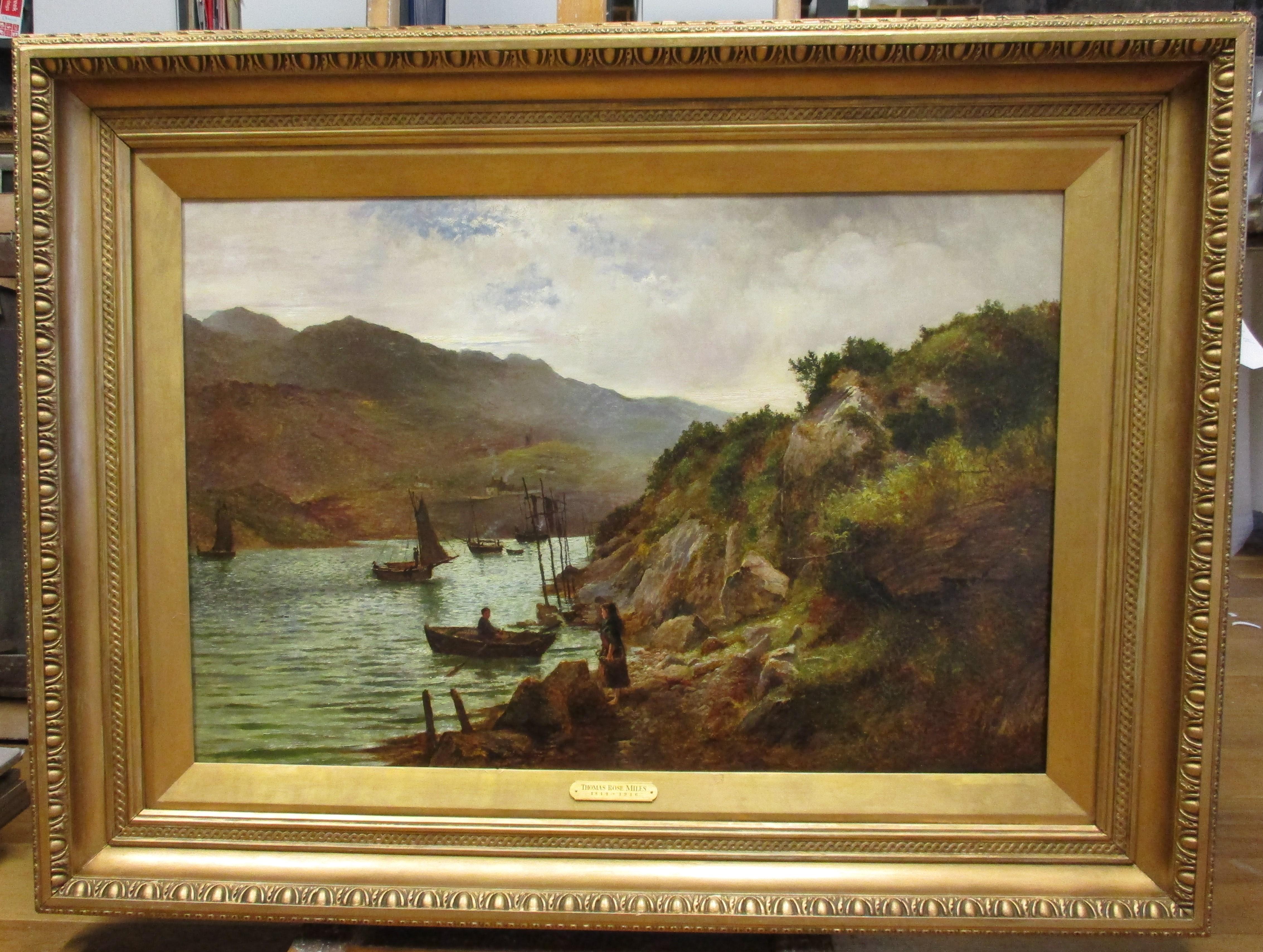 XIX secolo Thomas Rose Miles RCA (britannico, 1869 - 1910) 