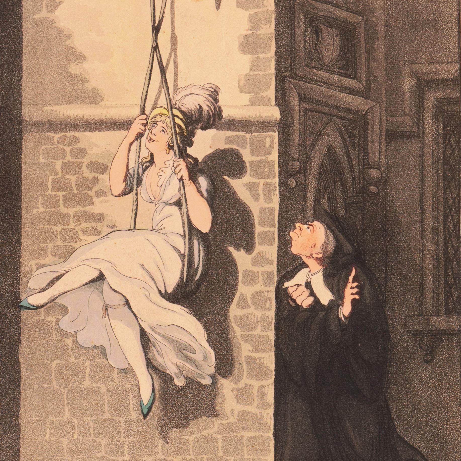 'A College Trick', English Satirist, London's Royal Academy, Comedic, Benezit For Sale 4
