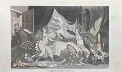For Such a Mild and Placid Dear - Etching by Thomas Rowlandson - 1817