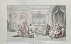 Here Virtue Views with Smiling Pride - Etching by Thomas Rowlandson - 1817