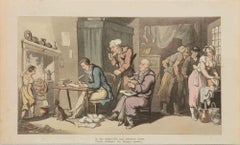 In His Opprefs'd and Adverse Hour- Etching by Thomas Rowlandson - 1817