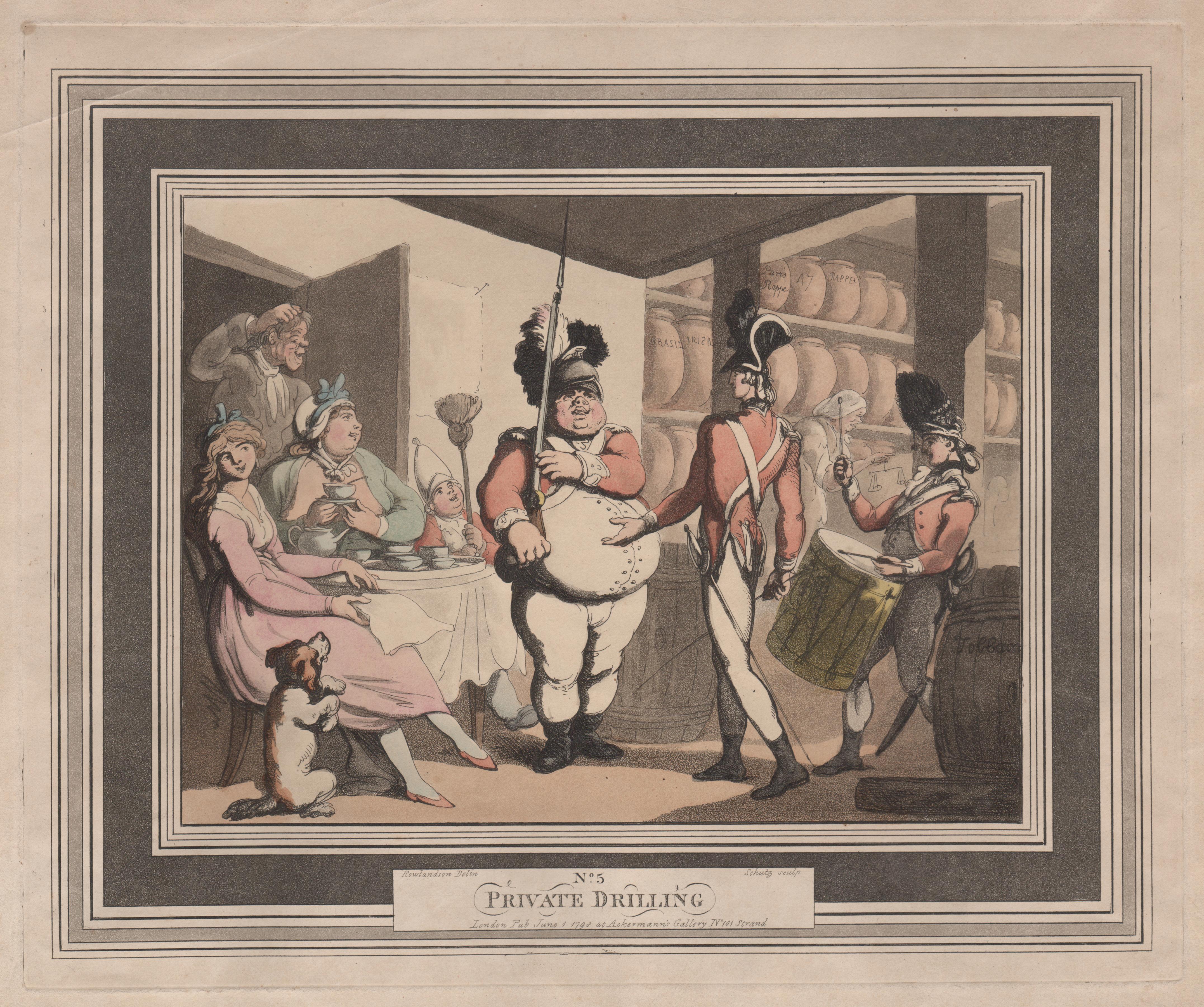 Thomas Rowlandson NEW INVENTED ELASTIC BREECHES at 1stDibs thomas