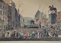 "Pillory, Charing Cross" by Rowlandson from "The Microcosm of London"