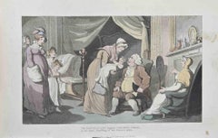 The Dance of Life Begins - Etching by Thomas Rowlandson - 1817