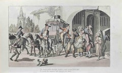 Tis hop'd, Miss Foreign Scenes - Etching by Thomas Rowlandson - 1817