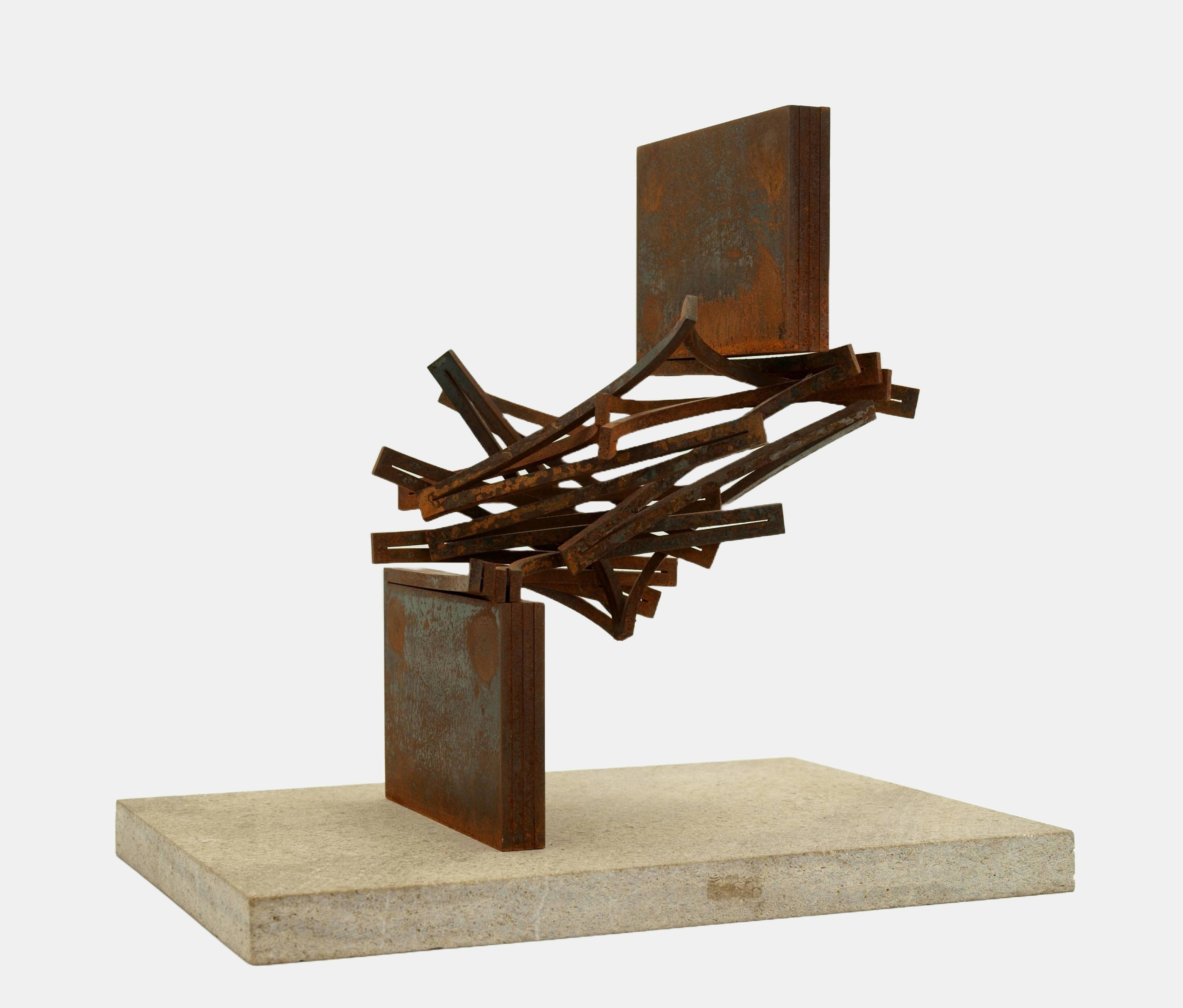 Gradual Rotation / - Dynamic Tectonics - - Sculpture by Thomas Röthel