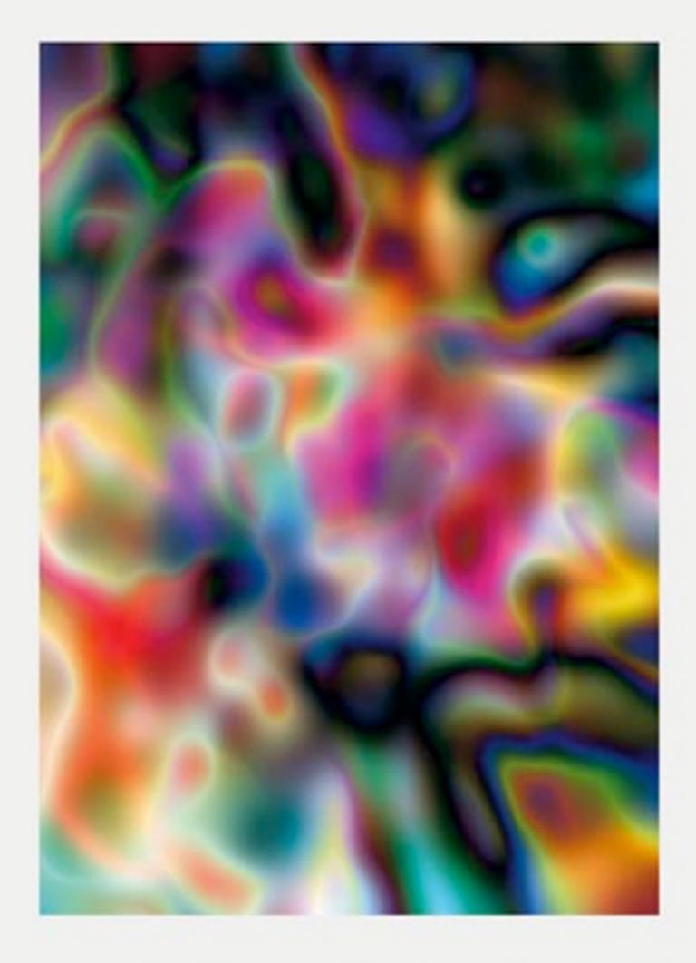 Thomas Ruff Abstract Photograph - Substrate A