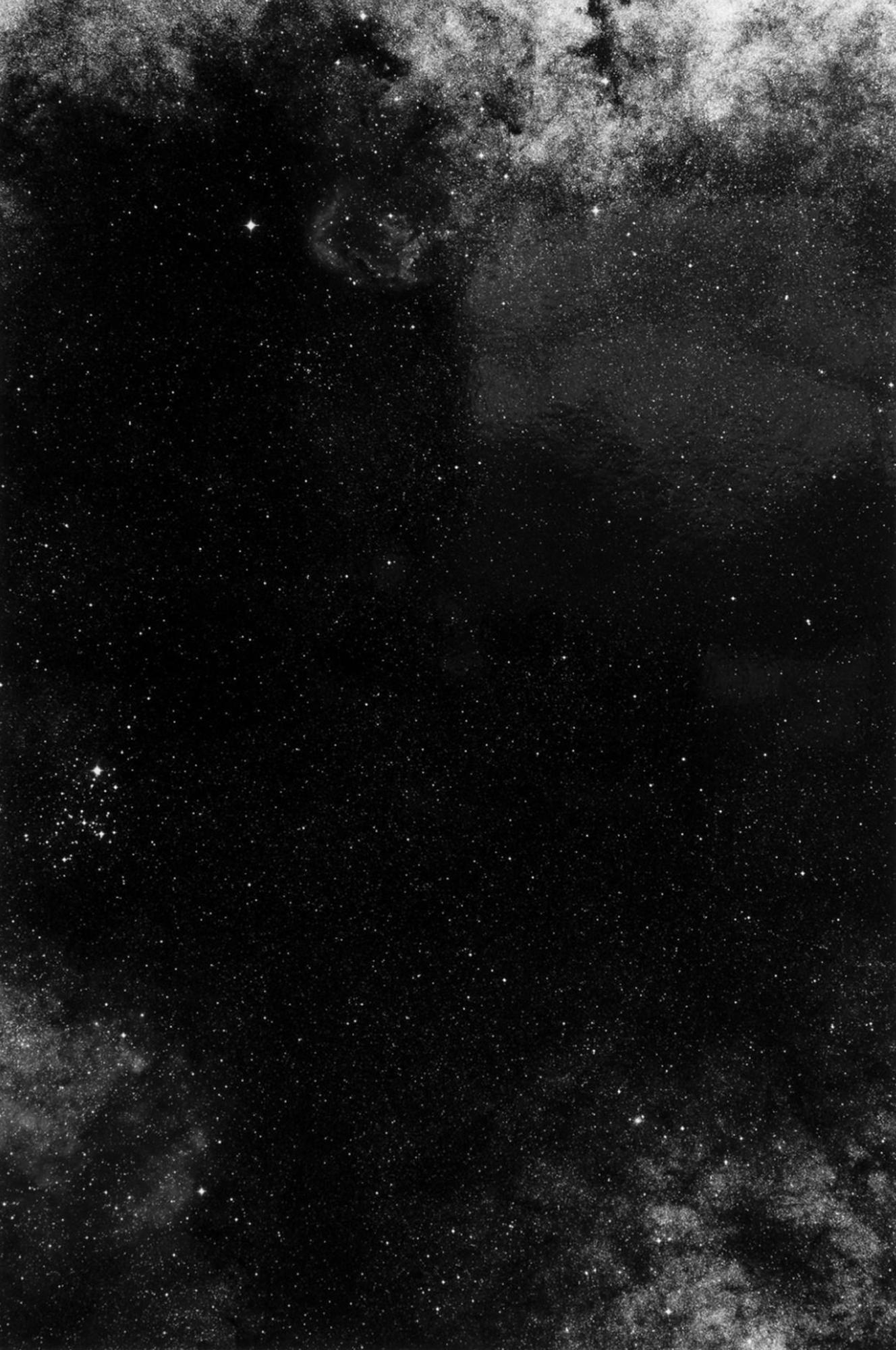 Thomas Ruff, Senza titolo (Stelle 17h 38m/-30°, 1990), Fotografia firmata 1