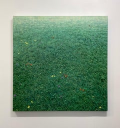 Community - Field Landscape Red Yellow Wild Flowers Green Garden Grass, 2015