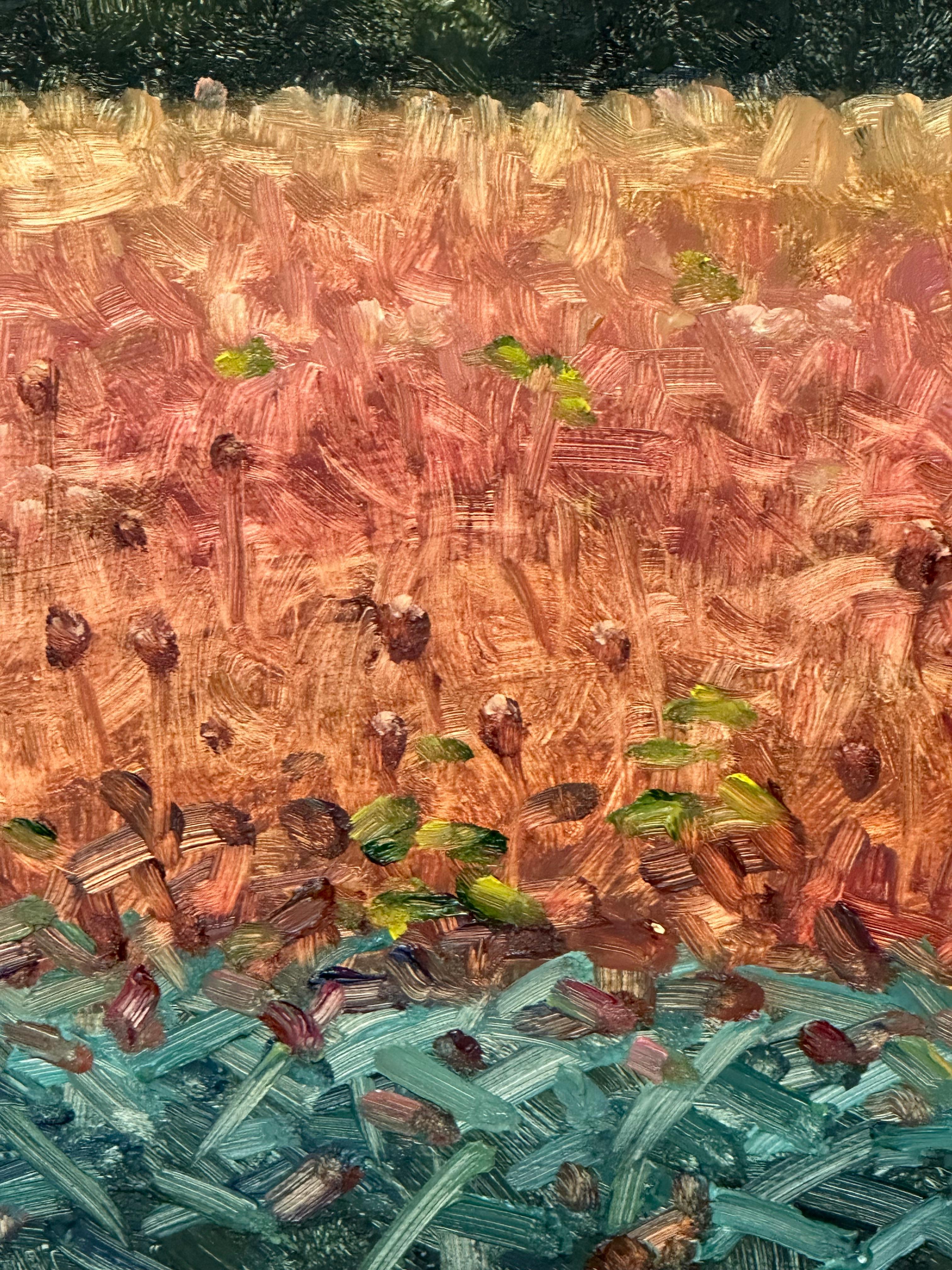 Field Painting September 19 - Contemporary Landscape Oil Painting Autumn, 2023 For Sale 4