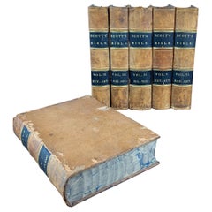 Antique Thomas Scott's Bible  19th Century