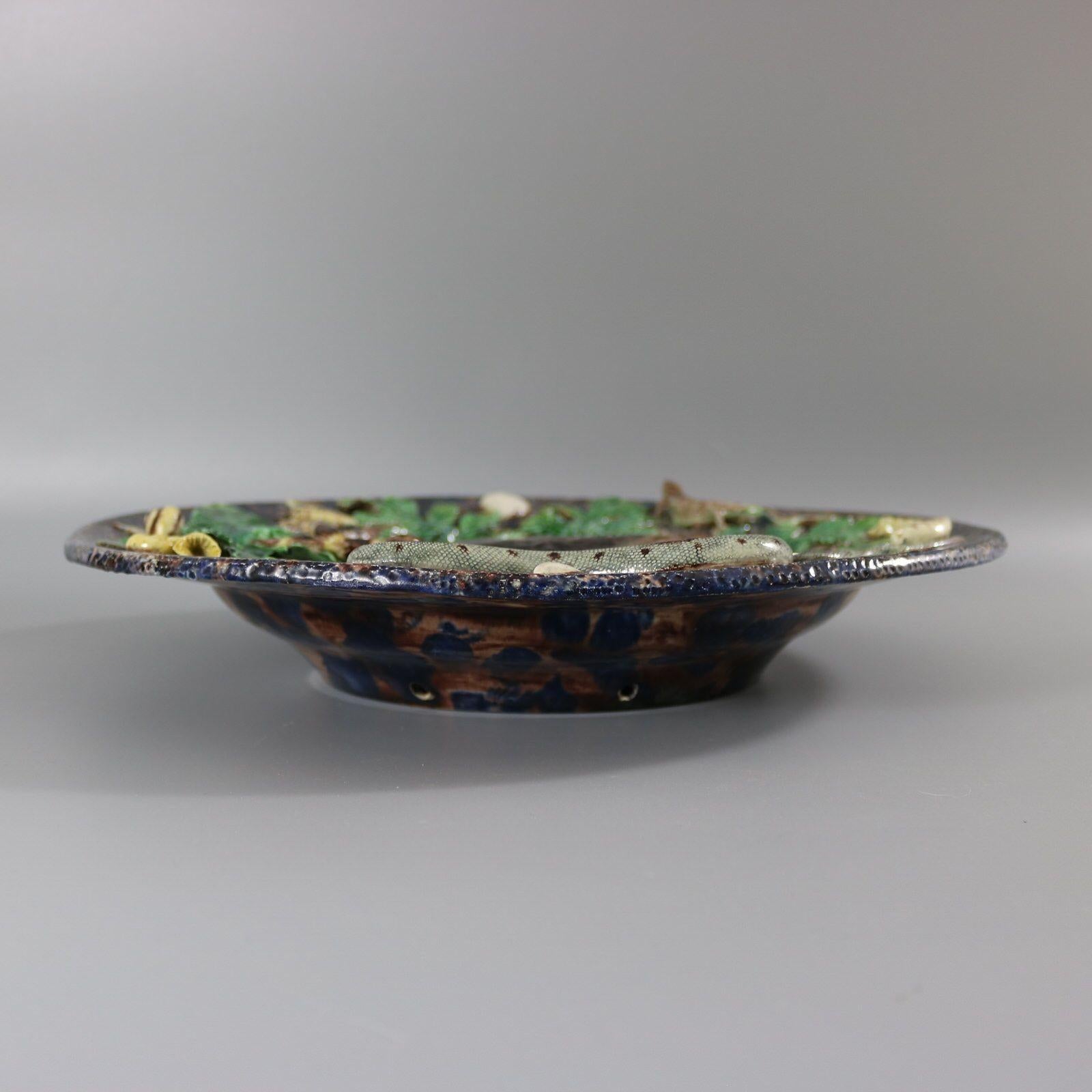 Thomas Sergent French Palissy Crab Wall Charger 1