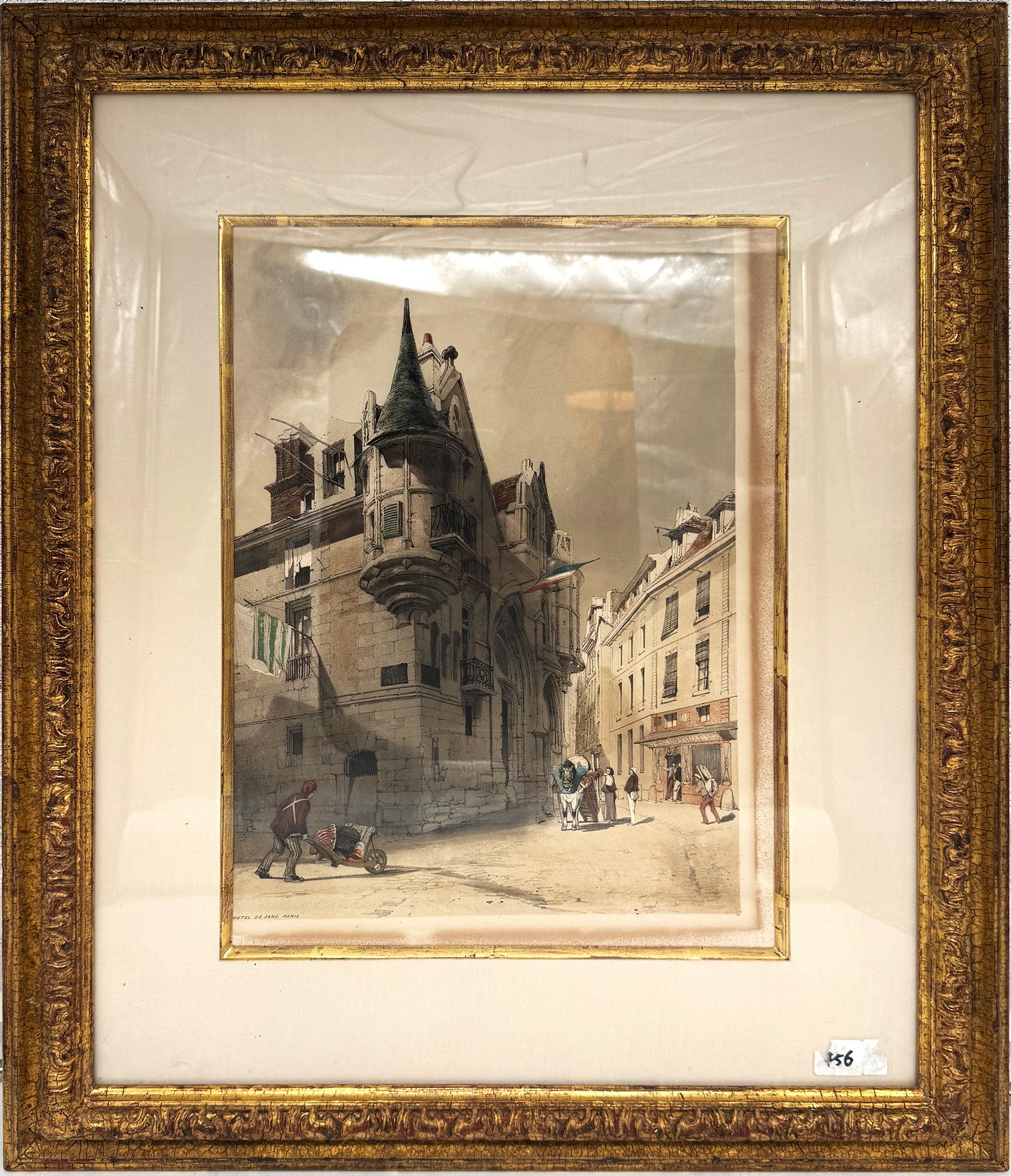 Hôtel De Sens, Paris - Print by Thomas Shotter Boys