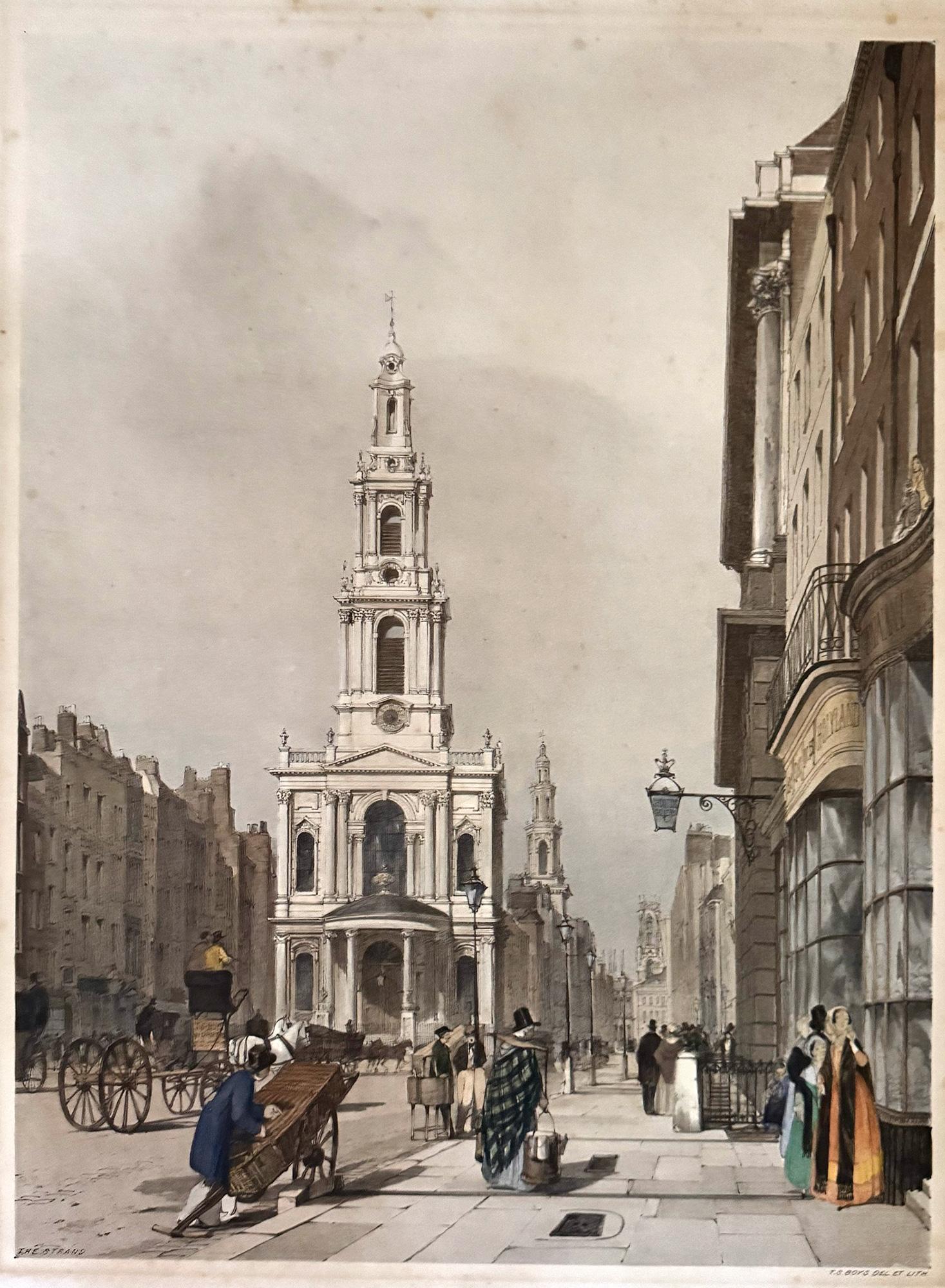 El Strand, de Vistas originales de Londres tal como es