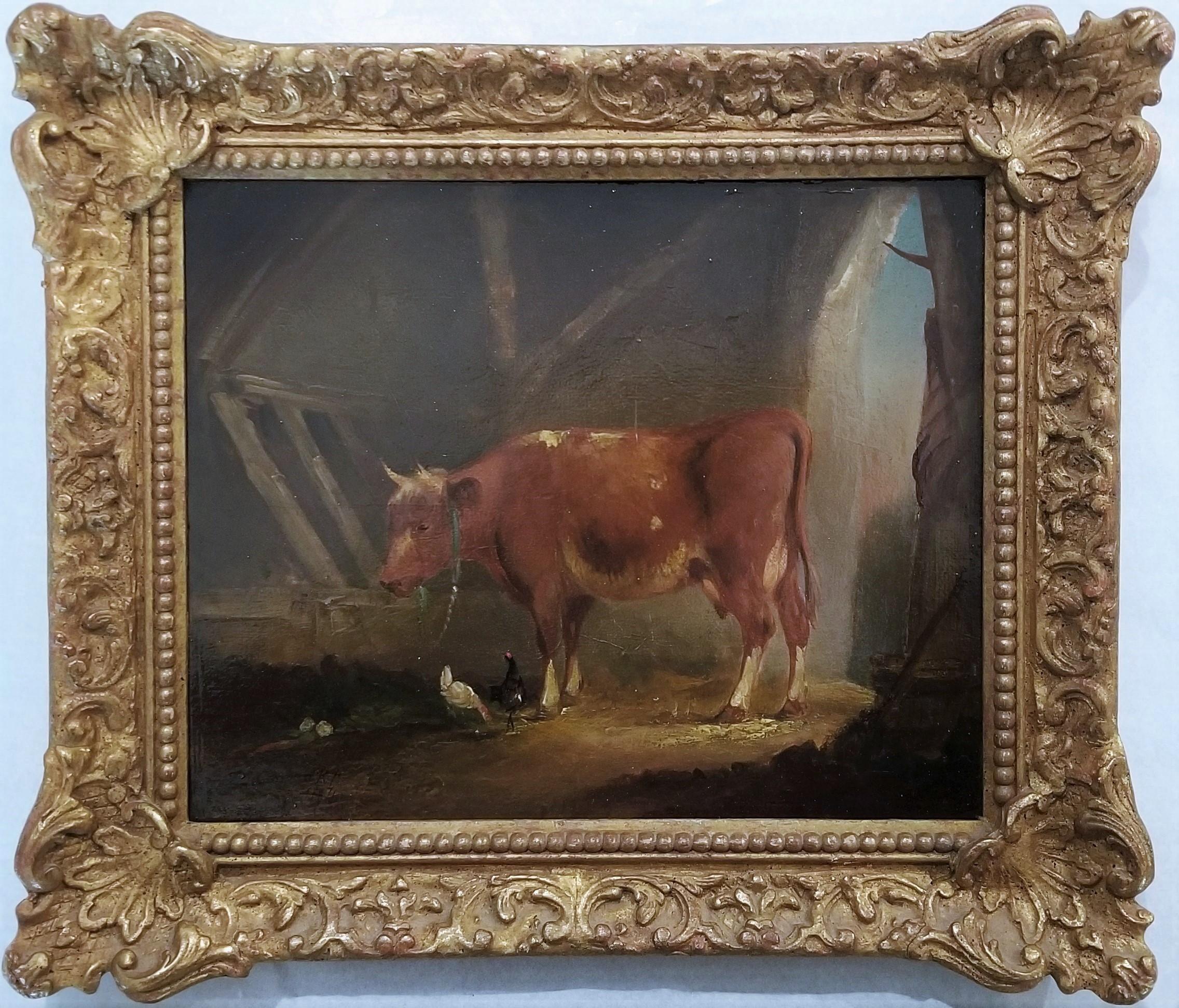 Peinture d'animaux de ferme britannique /// Thomas Sidney Cooper en vente 1