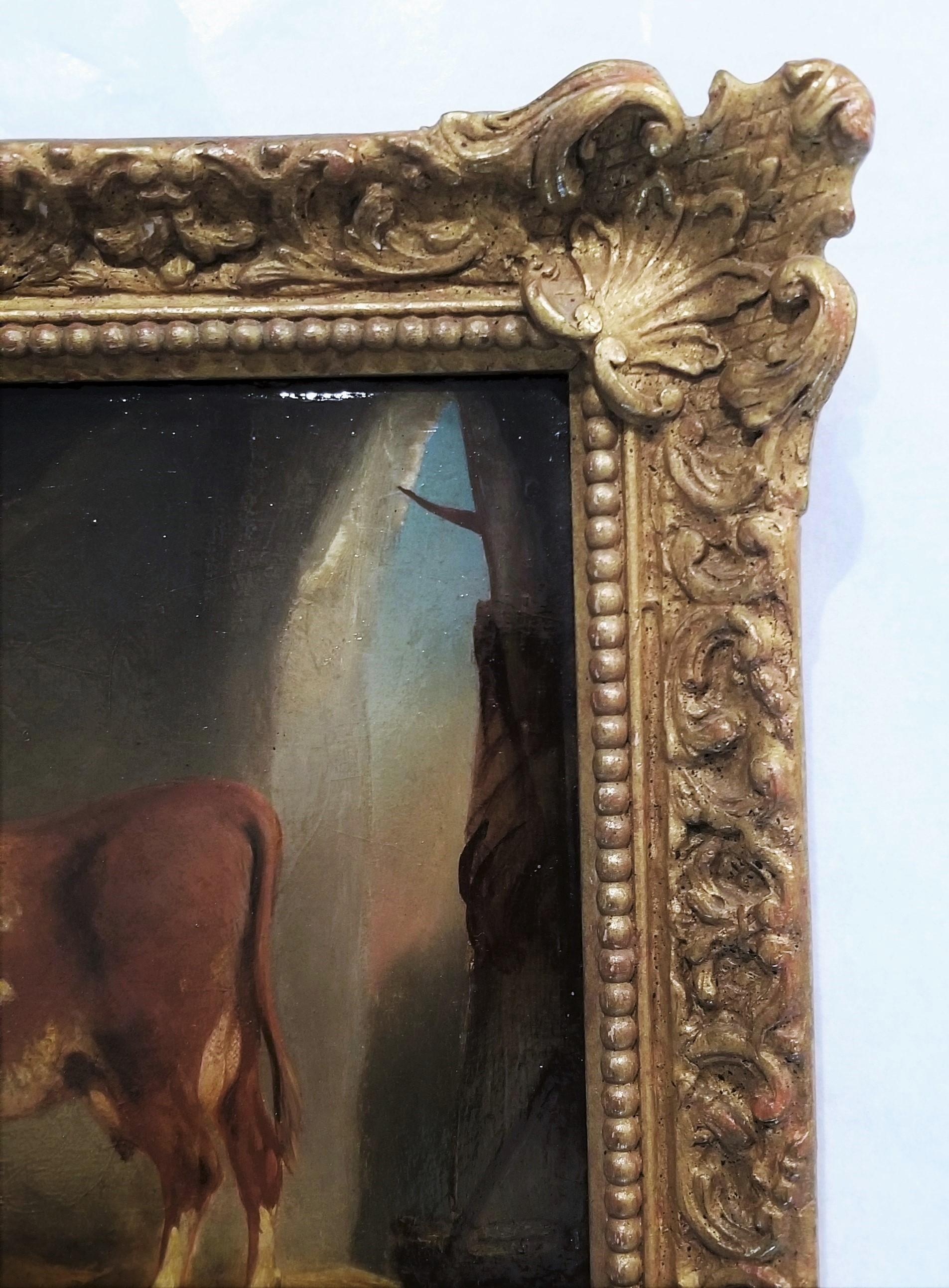 Peinture d'animaux de ferme britannique /// Thomas Sidney Cooper en vente 5