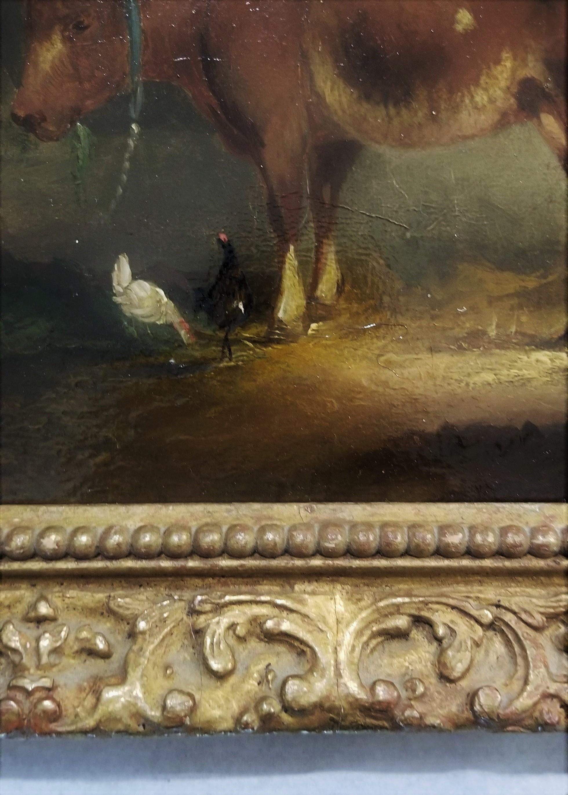 Peinture d'animaux de ferme britannique /// Thomas Sidney Cooper en vente 8