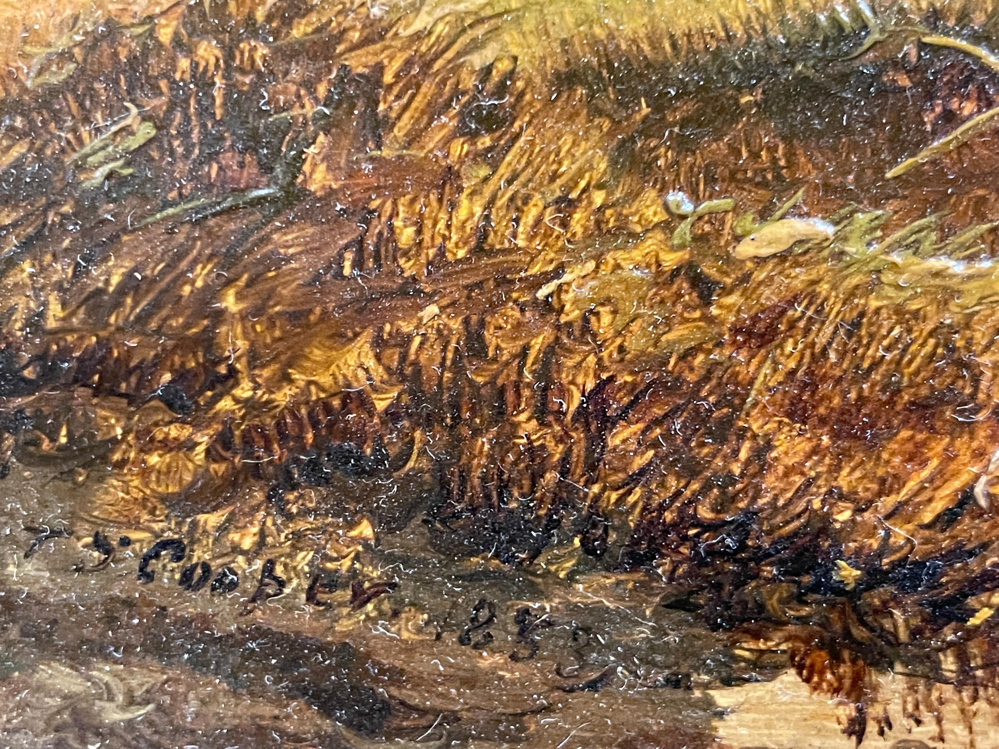 oil painting signed cooper