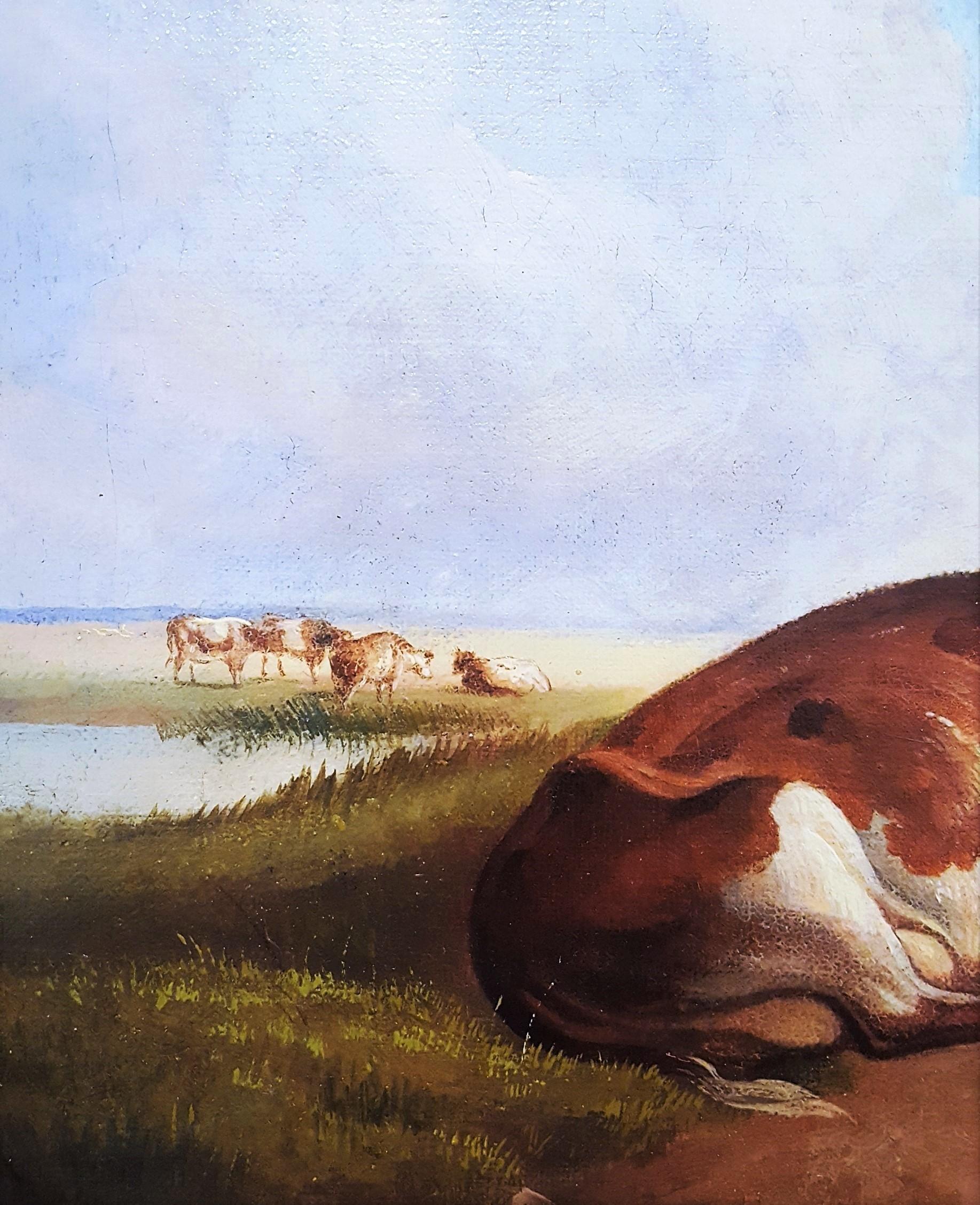 Landscape with Cows 4