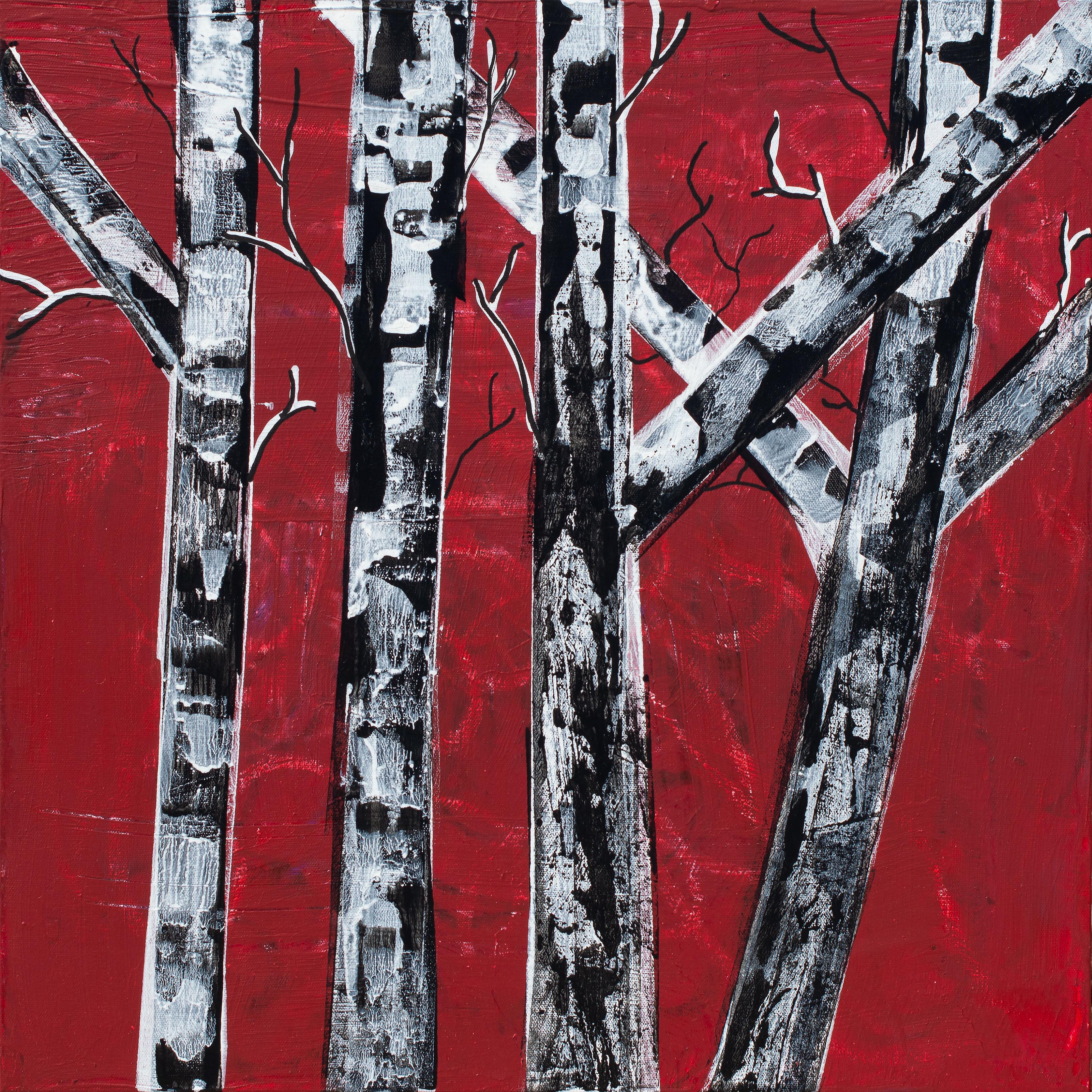 Thomas Slate Abstract Painting - Wildwood 3