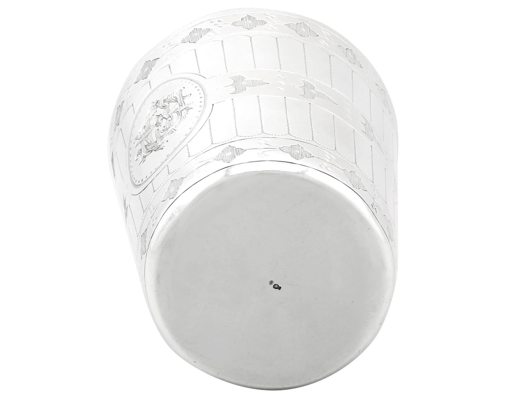 Thomas Smily Vaso antiguo victoriano de plata de ley en venta 1