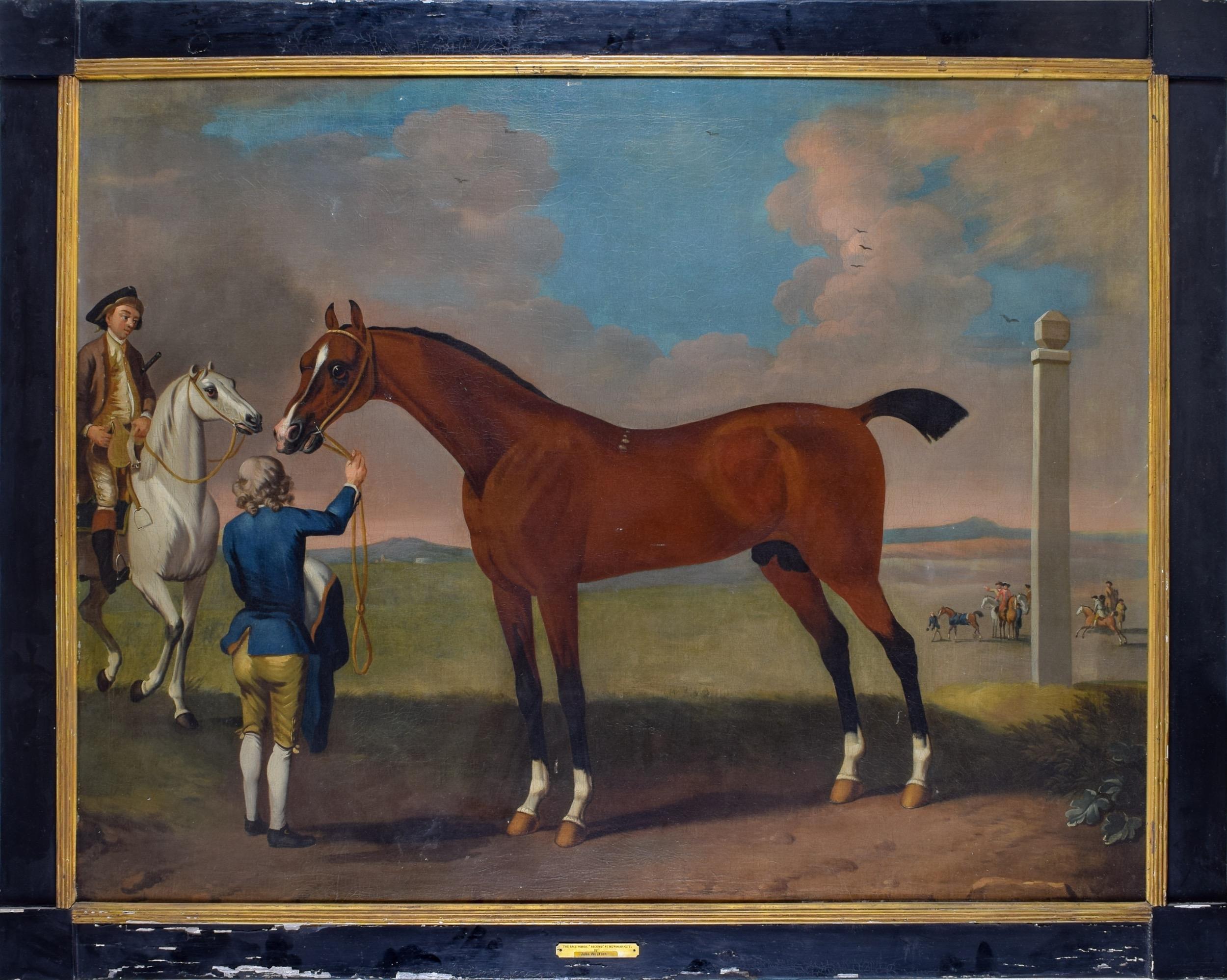 Portrait of Flying Childers Racehorse Oil on Canvas British 18th Century