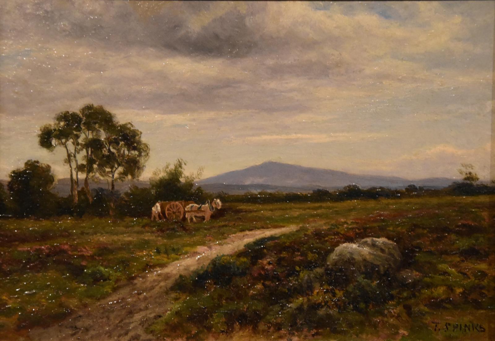 Paire de peintures à l'huile de Thomas Spinks « North Wales » en vente 1