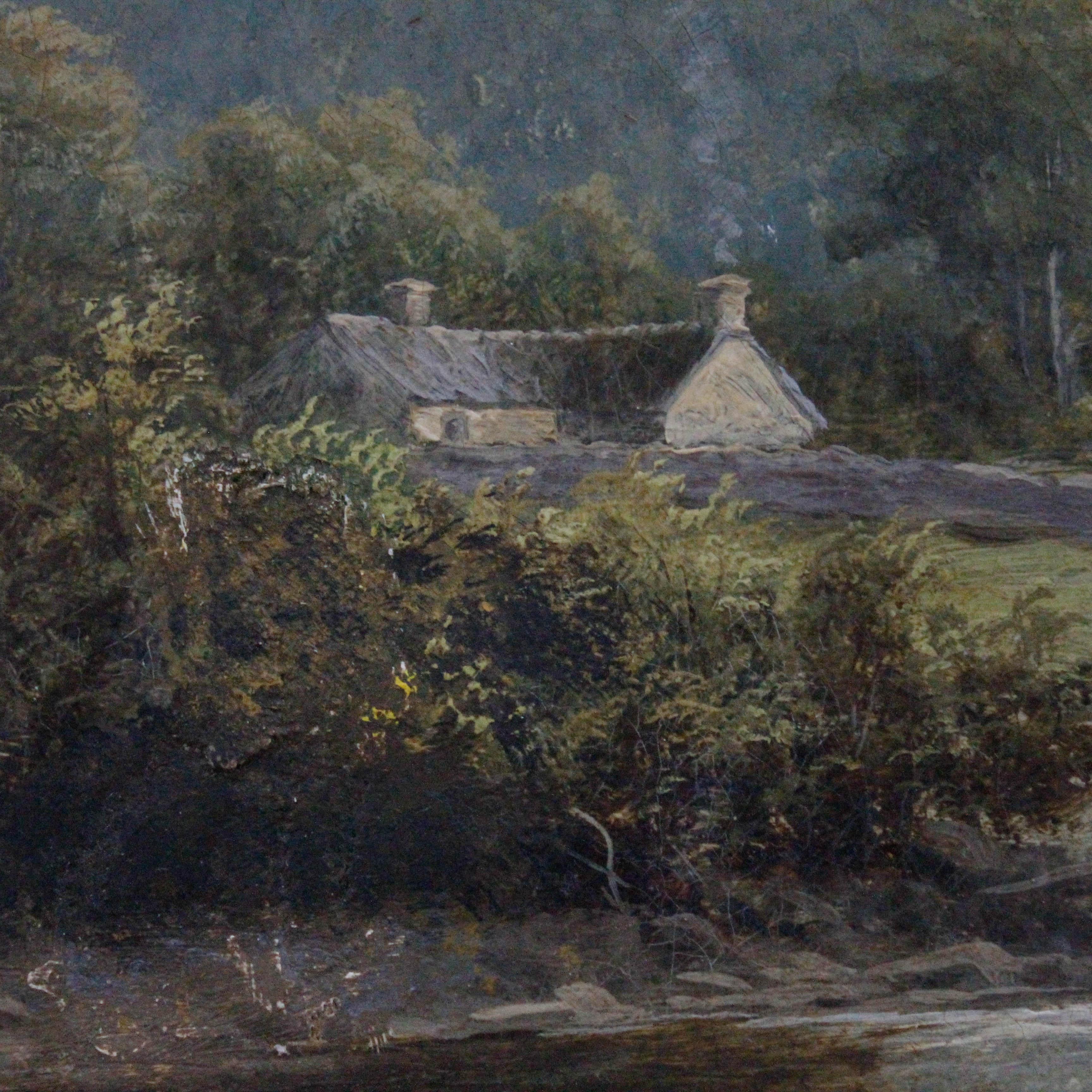 Thomas Spinks (1847-1927) - 1873 Oil, The Valley In Summer 3