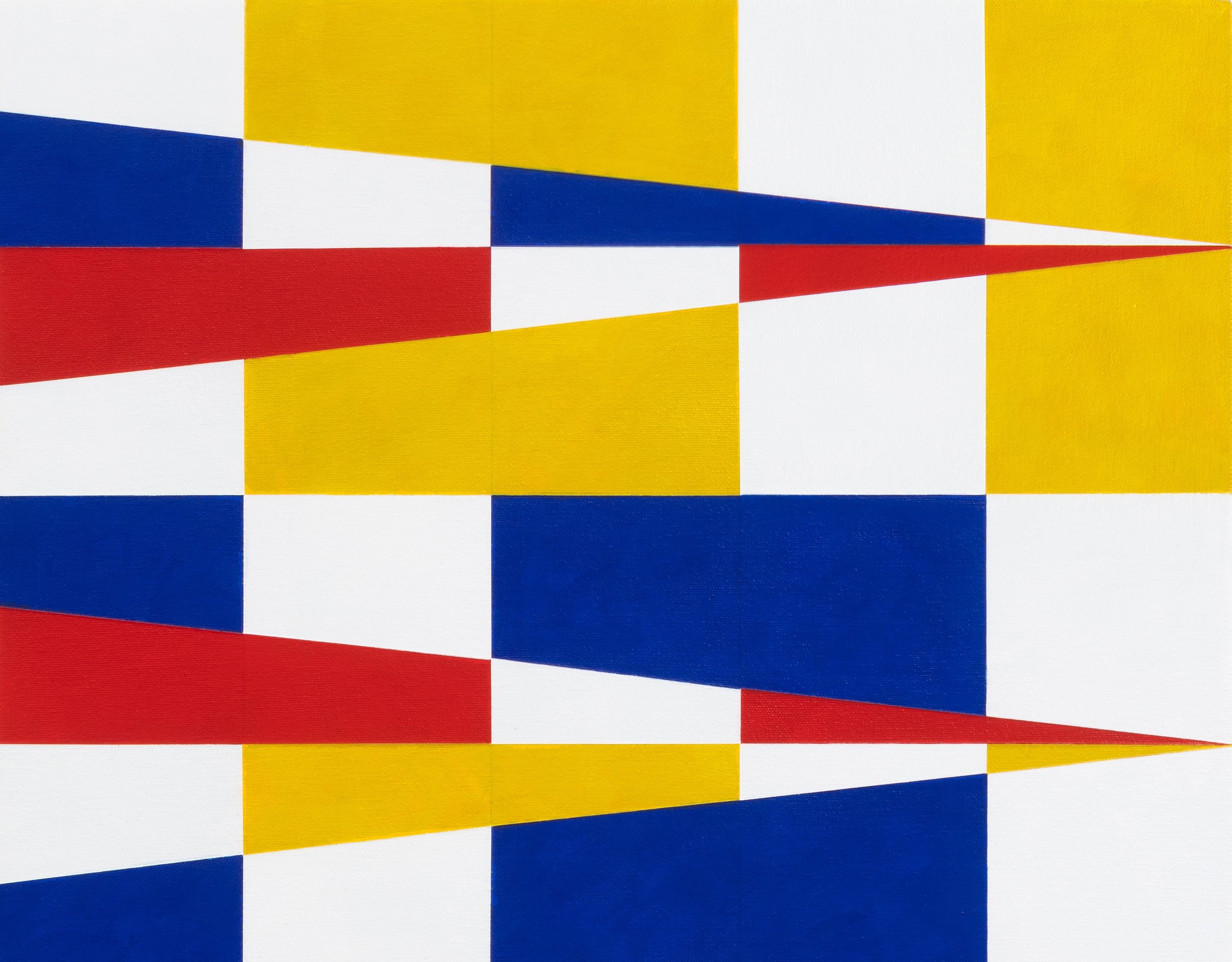 Frik-Shuhn : Syncopation - Géométrique abstrait Mixed Media Art par Thomas Spoerndle