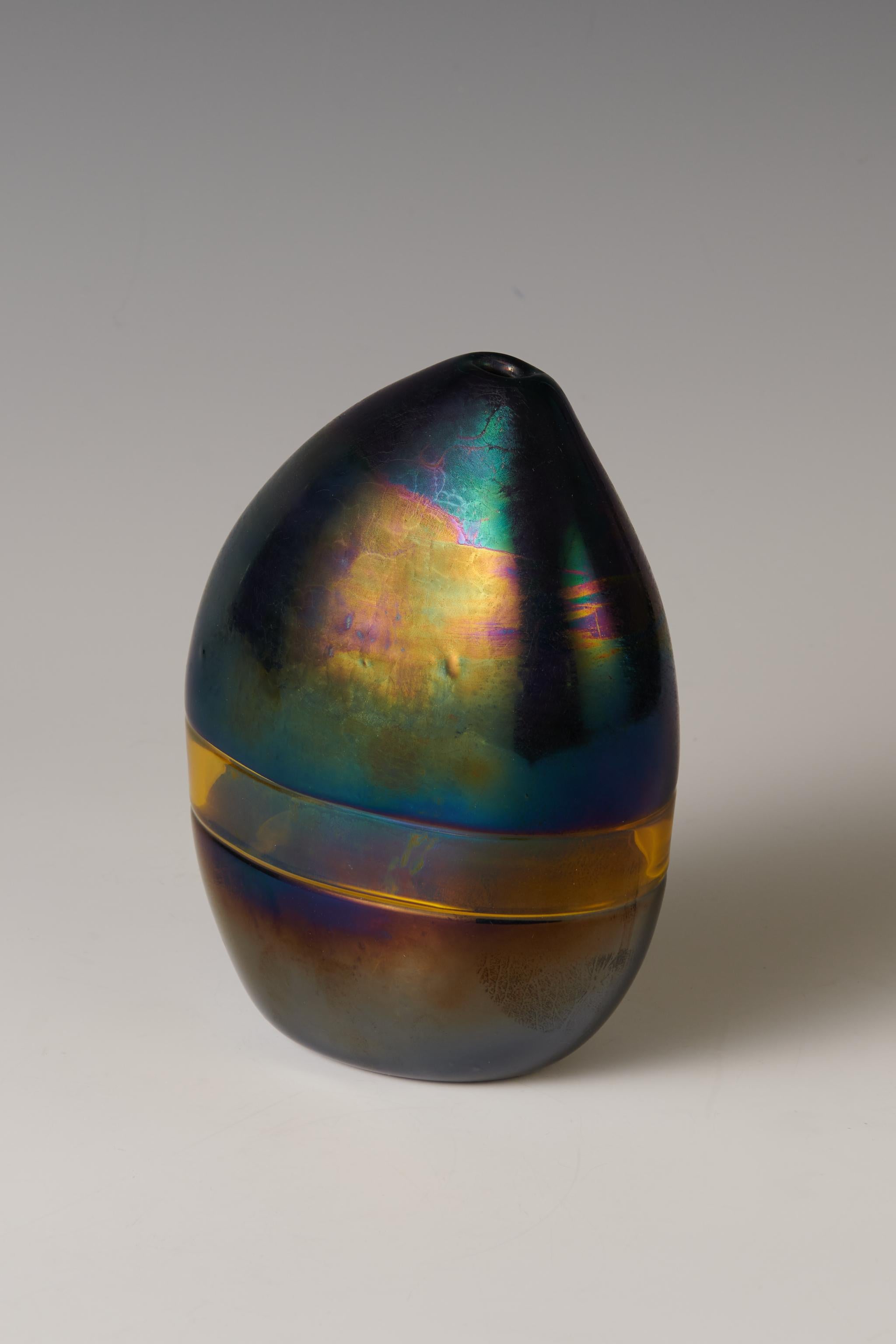 Fatto a mano Thomas Stearns vaso Incalmo raro, 1962 Venini in vendita